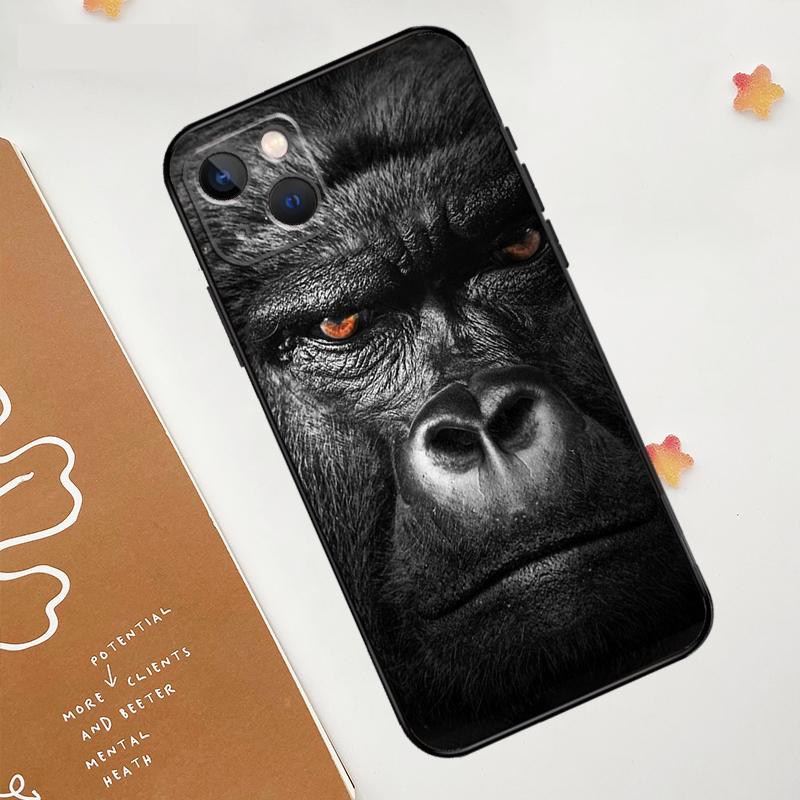 Чехол с обезьяной, гориллой, обезьяной, ребенком для iPhone 12 11 13 14 15 16 Pro Max XS X XR Plus 2021 13 12 Mini Fundas