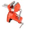 360° Rotating Mini Rotating Clamp Vise Swivel Base Table Clamp Vise Heavy Duty Vise  Woodworking