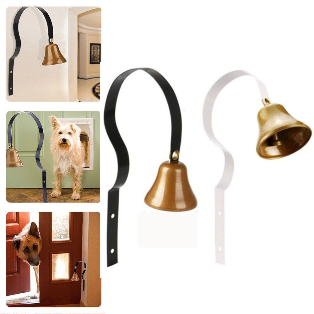Creative Shop Decor Supplies Home Vintage Metal Training Doorbell Pet Dog Bell Door Bell