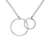 Necklace - LOVA LOLA VAN DER KEEN - Ring - 925 Sterling Silver - Synthetic Diamond - 42 Cm