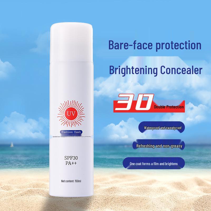 Осветляющий солнцезащитный спрей SPF 30 с защитой от УФ-излучения