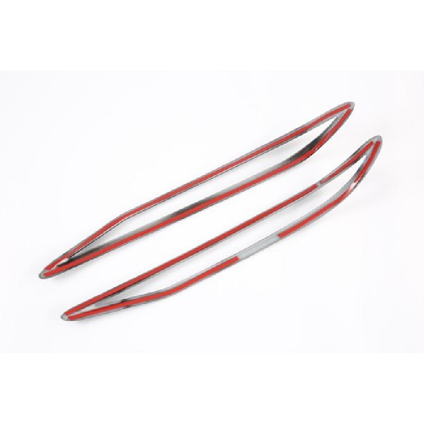 Rear Fog Light Lid Tail Carbon Fiber Cover Trim For -2024 Hyundai Elantra 2P