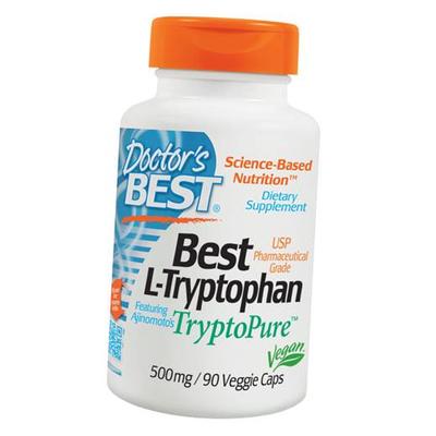 Триптофан, L-Tryptophan 500, 90вегкапс (27327003)