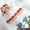 Плед Dragons Rescue Riders Уютный плед для дивана для просмотра телевизора и дневного сна