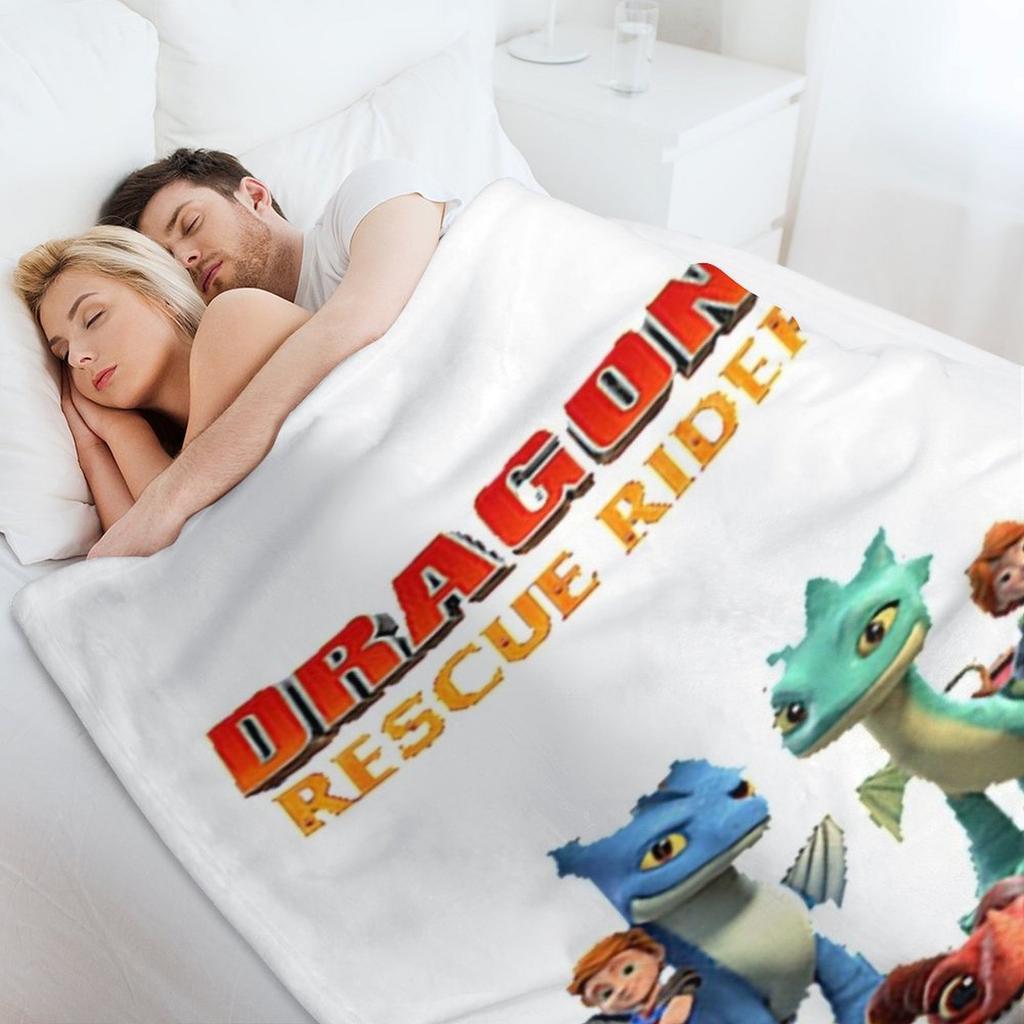 Плед Dragons Rescue Riders Уютный плед для дивана для просмотра телевизора и дневного сна