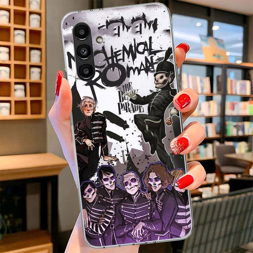 Чехол для телефона My Chemical Romance MCR для Samsung Galaxy A17 A37 A57 A16 A26 A36 A56 A15 A25 A35 A55 A14 A24 A34 A54 A13 A23 A33 A5