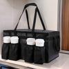 Insulated Lunch Bag with with Drink Carrier Food Delivery Bag Insulated Grocery Bags Food Carrier Catering Bag Cooler Bags