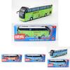 Alloy City Sightseeing Bus Model With Sound Light For Collectors And Kids