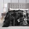 Damon Salvatore Flannel Blanket  Soft Durable Bedding Throws for Couch Bed Airplane Travel Novelty Bedspread Sofa Bed Cover
