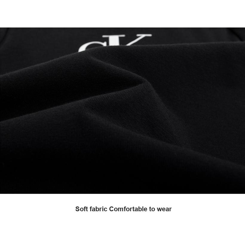 Calvin Klein Футболка удобная мягкая универсальная с длинным рукавом для детей черная CK2332021GS-002