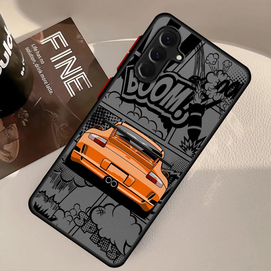 Спортивный Автомобиль Мечты Крутой Мягкий Чехол-Кейс для Samsung Galaxy A36 A31 A72 A23 A56 A21 A22 A25 A26 A32 A73 A52 A71