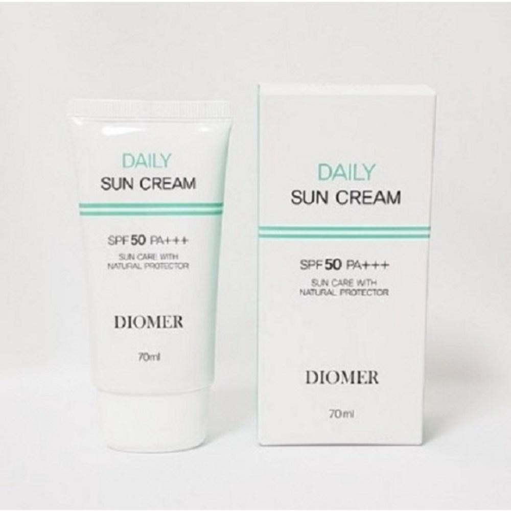 Diomer Daily Sun Cream 70ml (SPF50) + Free Gift, 50ml, 1 Unit