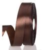 Атласная лента коричневая ширина 15 мм длина 100 ярдов Примерно 91 метр лента большой емкости для упаковки подарков, бантиков, подарочная лента