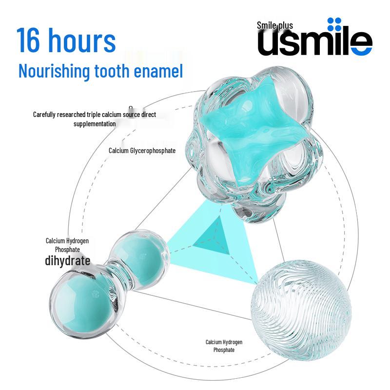 usmile Очищающая зубная паста для утра