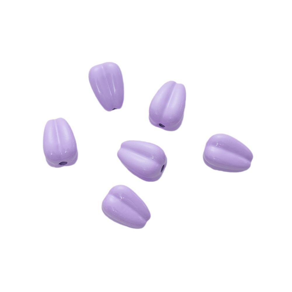 Цвет сплава Бутон Сделай сам Аксессуары Ручная работа Ювелирные изделия Разделитель бусин в виде цветка тюльпана Материал для бисерного ожерелья Цепочка для мобильного телефона