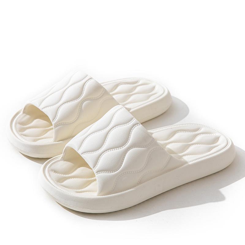 В наличии Супер мягкие тапочки женские домашние и летние бесшумные мужские тапочки противоскользящие тапочки для ванной комнаты из ЭВА для пар