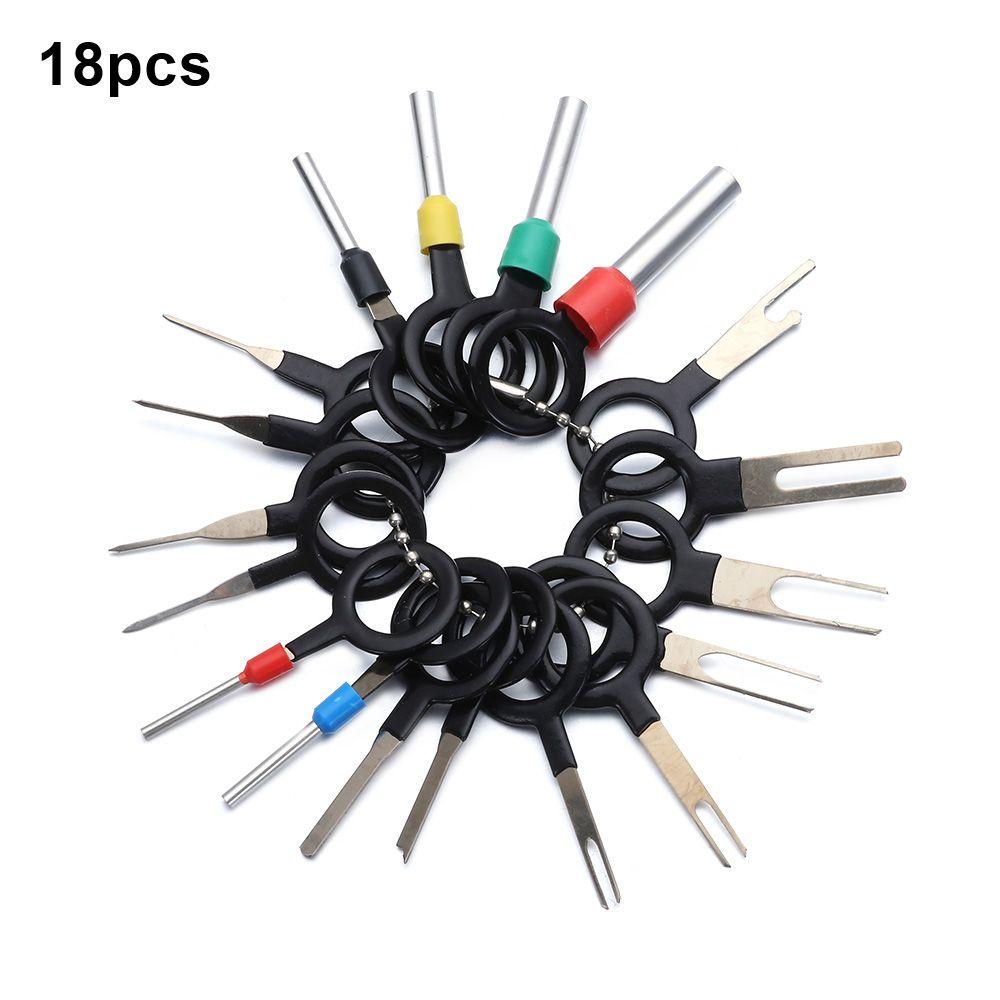 Accessories Car Wire Crimp Connector Pin Extractor Kit Wire Terminal Removal Tools Stainless Steel