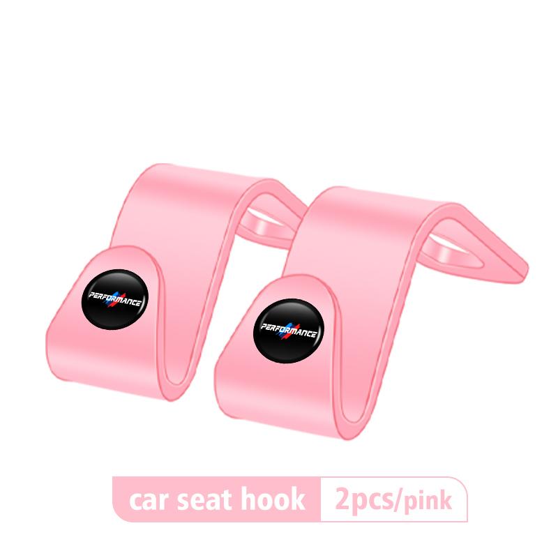 2pcs Car Seat Back Storage Hooks Portable Organizer Holder For BMW E91 E92 E93 E60 F10 F30 E39 E36 E87 X3 X5 E70 E46 E90