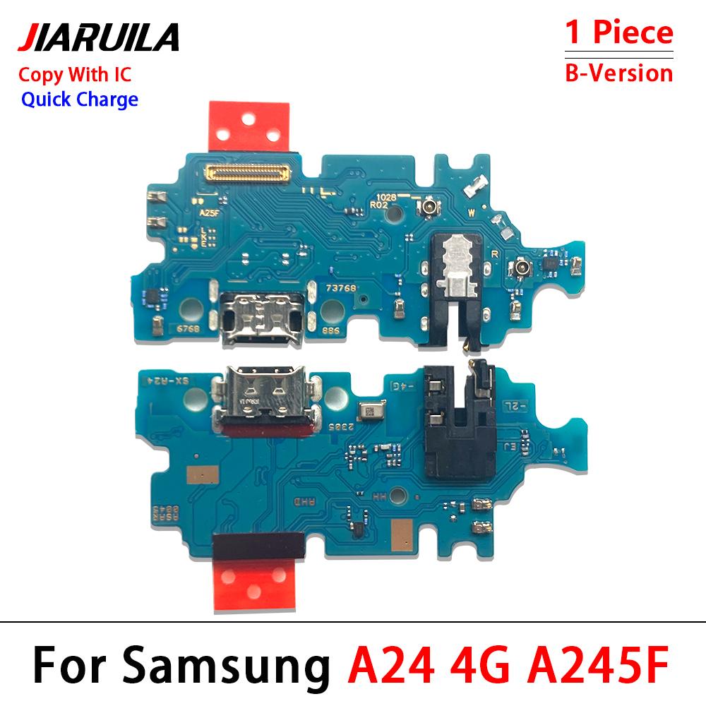 Для Samsung A13 A23 A33 A53 A52 A72 A14 A24 A34 A54 4G 5G Порт USB для зарядки Док-станция Зарядное устройство Плата разъема С гибким шлейфом Micro