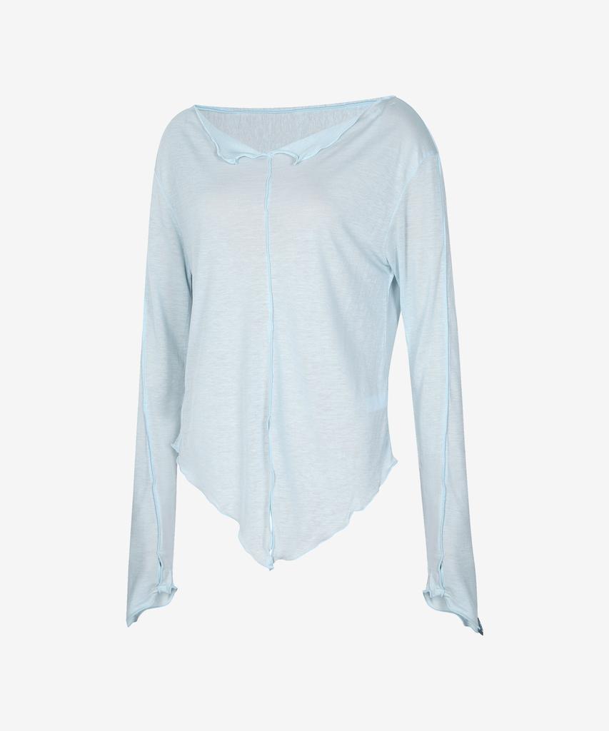 GRANDE LINE Slit Tie-Up Long Sleeve_5 Colors