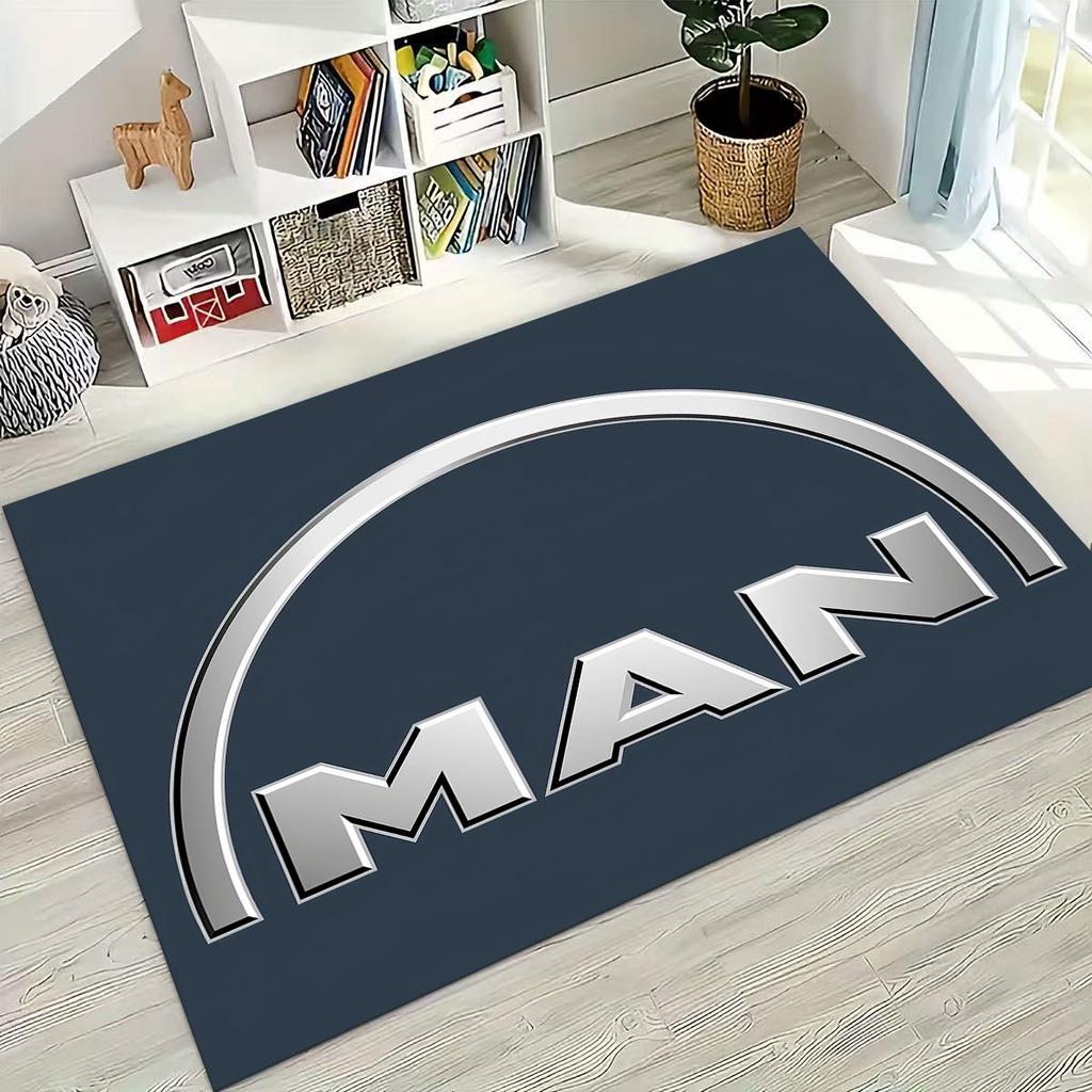 3D Логотип Грузовика Мужской Мотоциклетный Ковер Коврик для Спальни Гостиной Дивана Дома Декор Придверного Коврика, Большой Детский Игровой Нескользящий Напольный Коврик