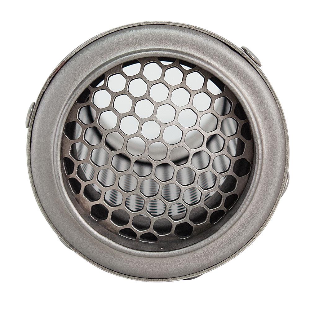 SC Выхлопная труба из титанового сплава, задняя часть с сетчатым отверстием для мотоциклов и скутеров - 60 мм