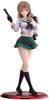 Wave Готовая фигурка Dream Tech Girls Panzer Senshado Chiyo Shimada, окрашенная в ПВХ, и Дайсакусен! [Оараи Джоши] 1/7