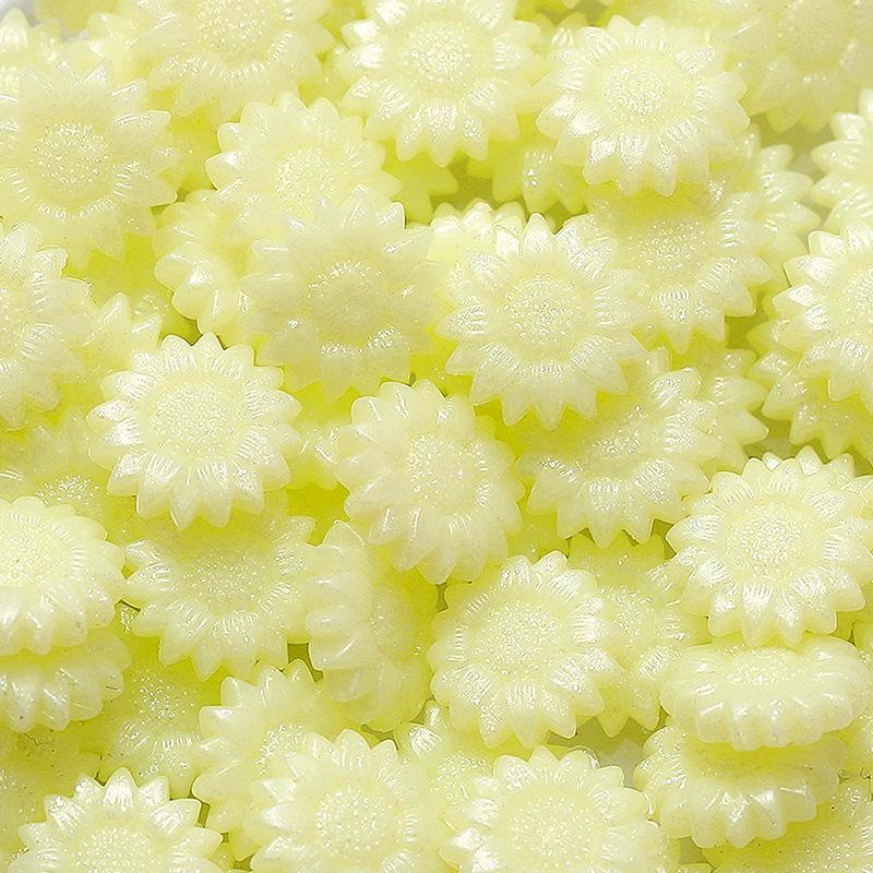 Huidisi Перламутровые Гранулы Сургуча Смешанных Цветов Подсолнух для Штампов