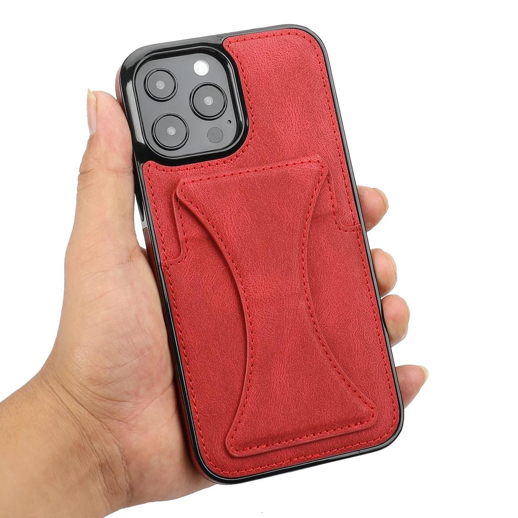 Роскошный кожаный чехол-подставка для iPhone 13 Pro Max 12 Mini Back Flip 11 XR XS Max X 7 8 Plus Card Cover Magnetic