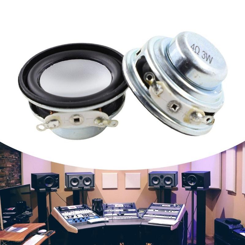 31мм Двойные Магнитные Полнодиапазонные Динамики 4Ом 3Вт Bluetooth-совместимый Динамик Стальной Динамик Усилитель