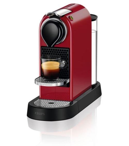 Krups citiz yy4117fd Coffee Machine 19 bar Red