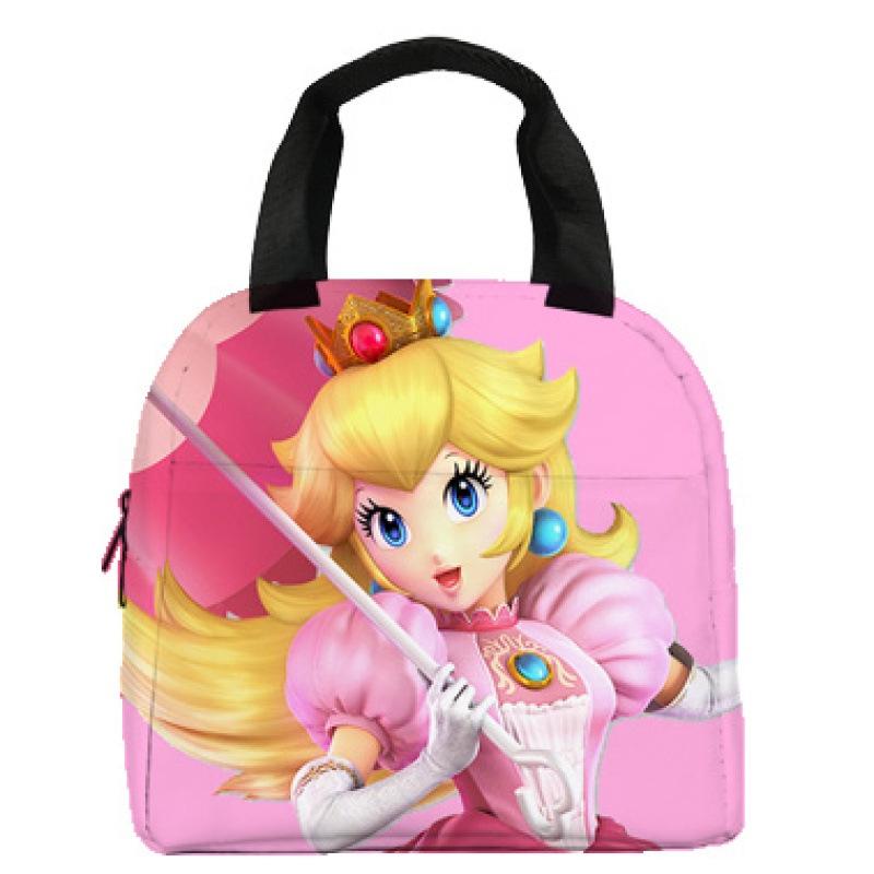 Lunch Bag Children'S Portable Lunch Box Bag Cartoon Portable Bento Bag Printed Outdoor Picnic Bag