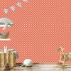 Coral Dots Wallpaper, Fine Detail for Living Room and Bedroom 50x1000
