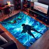 1pc Attack on Titan3 Print Area Rug - Soft, Washable Non-Slip Indoor Mat for Office Chairs, Living Room, Home Office Decorative Rug