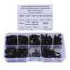 Comprehensive Hexagonal Screws with Nuts & Washers Carbon Steel Hardware Set Hexagon Socket Threaded Screws set 600pcs