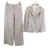 Сделано в Италии Костюм брючный в полоску Комплект 4 Серый Женский Б/у
