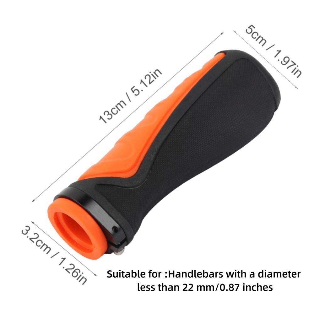 1 pair Rubber Mountain Bike Grips Ergonomic Handlebar Grips Bicycle Handle Grips  Road Cycling