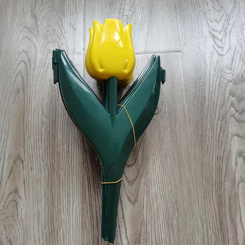 10 шт. Пластиковый садовый забор в форме цветка тюльпана, Легко собираемая декоративная окантовка для сказочного сада, двора, уличного декора