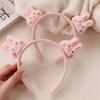 Cartoon Baby Rabbit Plush Headband Adult Face Wash Headband Sweet Cute Autumn and Winter Hair Accessories