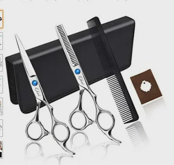 Набор парикмахерских ножниц из нержавеющей стали: Филировочные, плоские ножницы, зубные ножницы для взрослых
