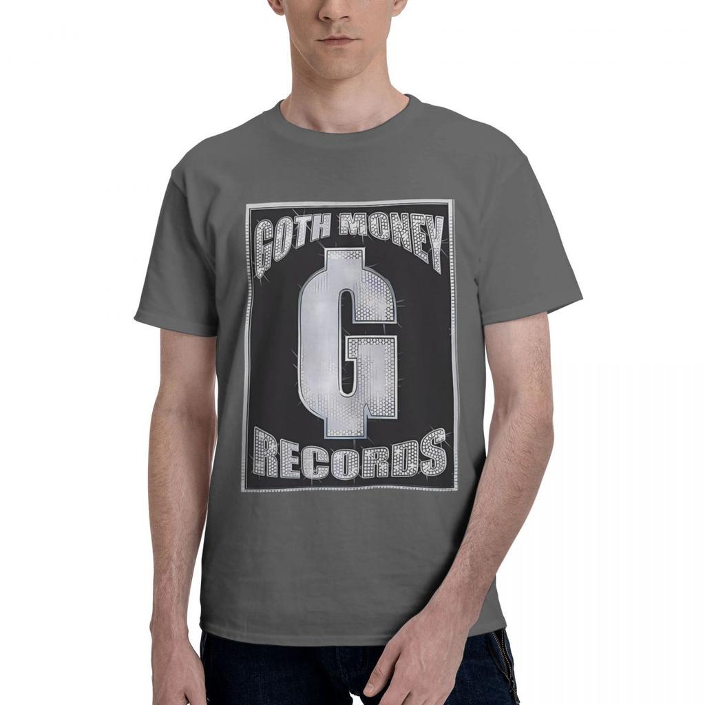 Goth Money Records Блестящая Повседневная Дышащая Удобная Футболка 100% Хлопок Высококачественная Мужская Одежда Забавные Подарки