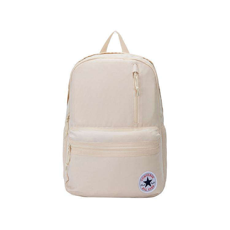 Новый полиэстеровый рюкзак Converse среднего размера кремового цвета CV2513026PS-005