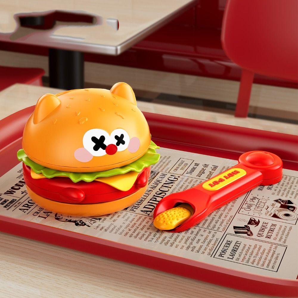 Симуляция Картофель фри Пудинг Игрушка Еда Кормление Пицца Игровой домик Игрушки Подарок для детей