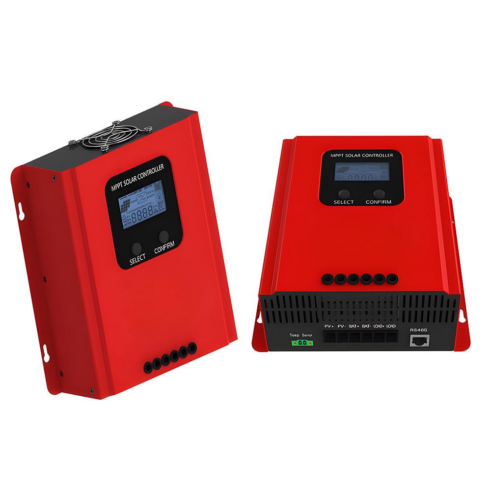60A MPPT солнечный контроллер заряда 12 В/24 В/36 В/48 В солнечный регулятор заряда с автоматическим распознаванием и ЖК-дисплеем