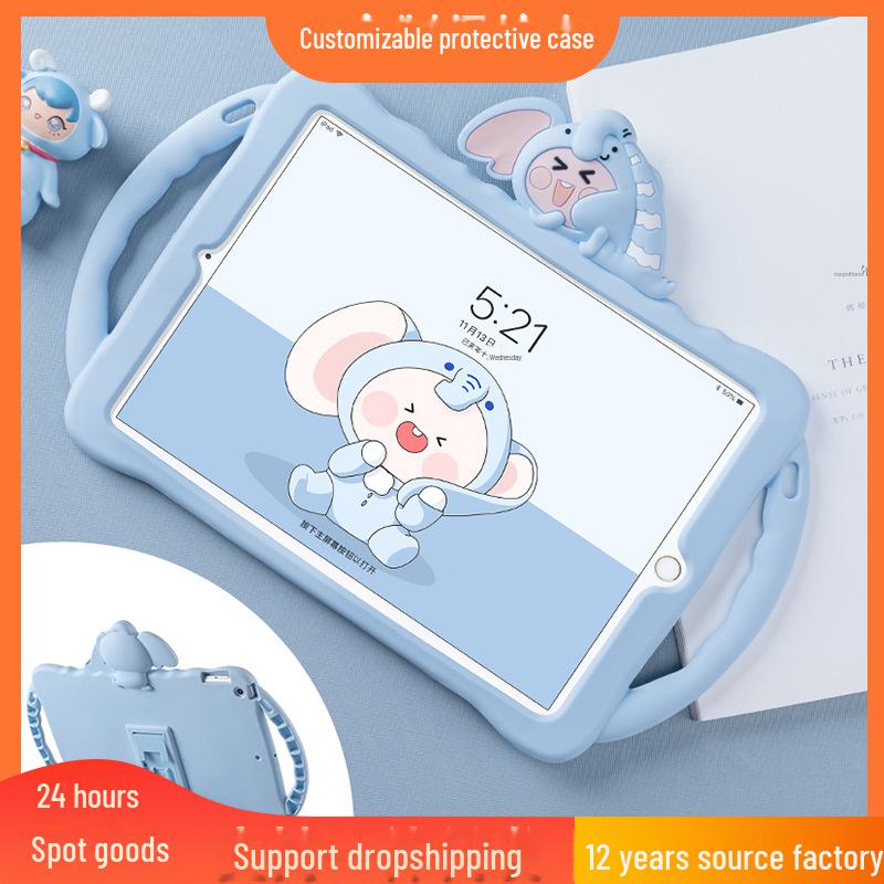 Силиконовый защитный чехол для iPad 10-го поколения Mini/Air 4/Pro 9,7/10,9 дюйма, обеспечивает полную защиту iPad