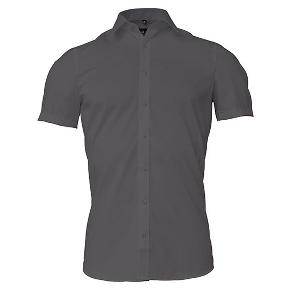 Marvelis Mens Fitted Short-Sleeved Shirt