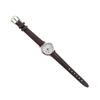 Round Color Strap Dial Leather Strap Quartz Analog Watch Watch Accessories