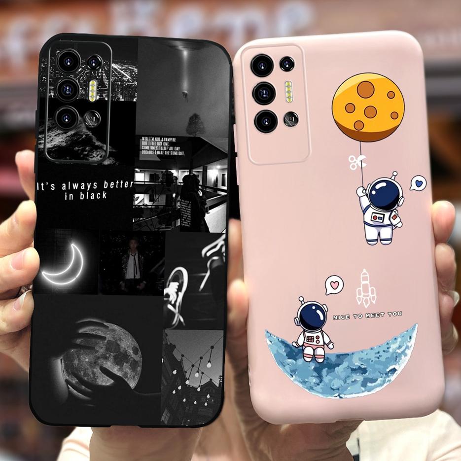 Чехол для Tecno Pova 2 LE7 LE7n Милый Мультяшный Динозавр Мягкий Силиконовый Чехол для Телефона Для Tecno Pova 2 Pova2 Задняя Крышка 6.9'' Сумки