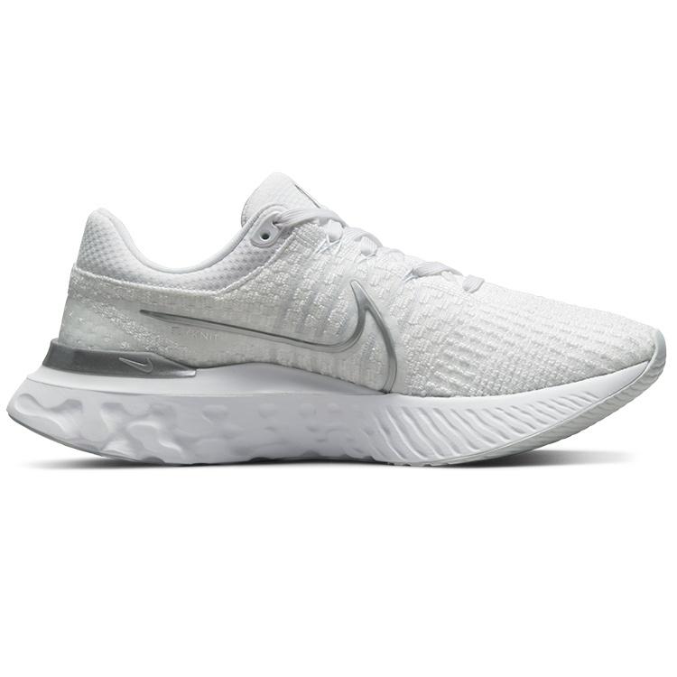 (WMNS) Женские кроссовки Nike React Infinity Run Flyknit 3 'White Metallic Silver' DD3024-101