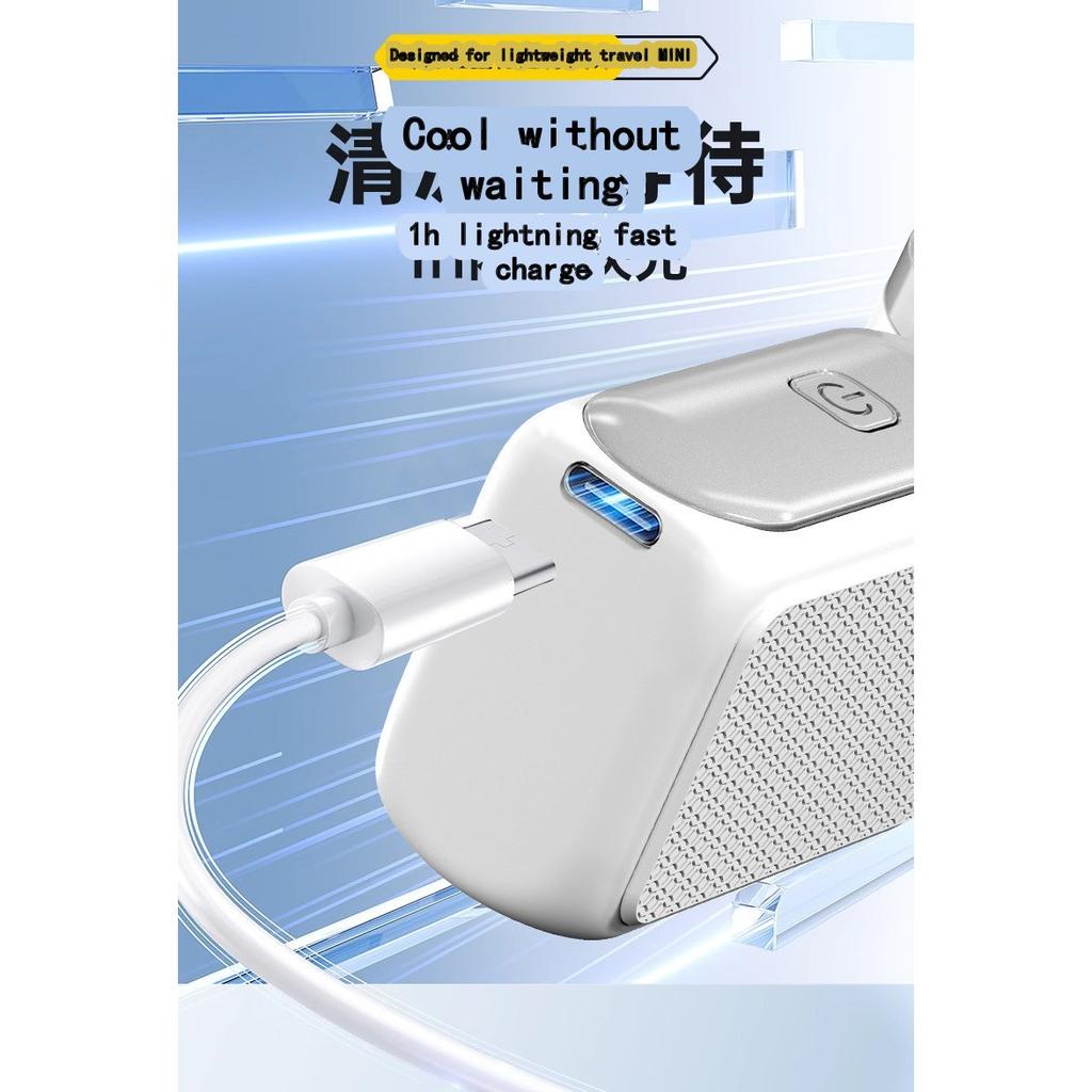 Mini Turbo Handheld Fan with USB Charging, Long-lasting Outdoor Portable Fan